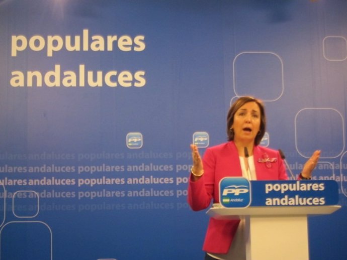 La dirigente popular Ana María Corredera
