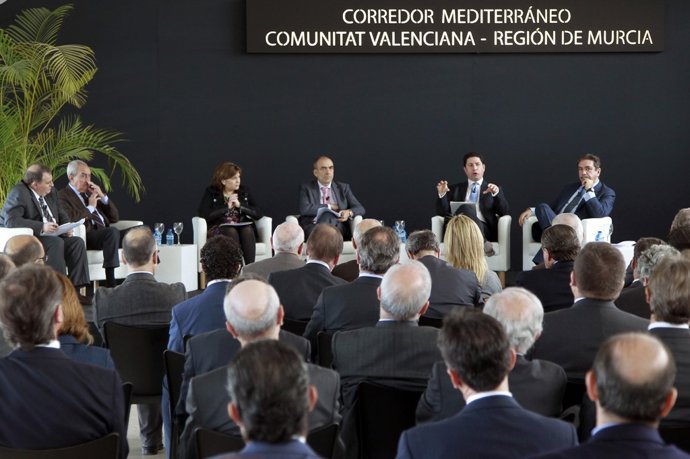 Imagen de la jornada sobre el Corredor en Alicante