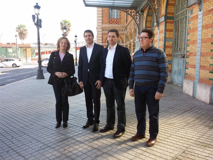 Fernández y Sánchez Teruel este domingo en Almería