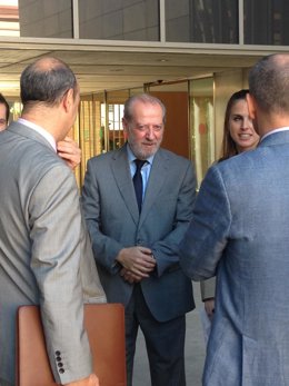 El presidente de la Diputación de Sevilla, Fernando Rodríguez Villalobos