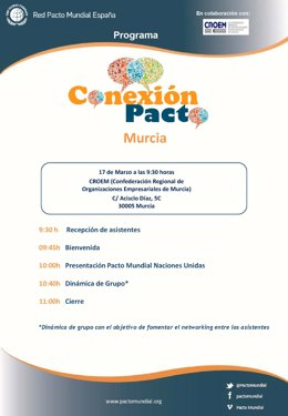 Programa - Conexión Pacto Mundial-Murcia