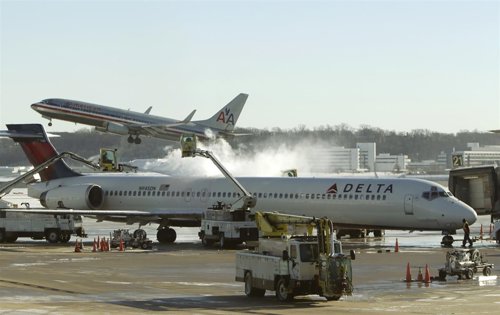 Avión de la compañía Delta Airlines