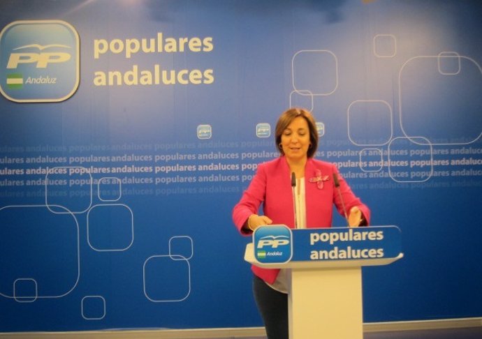 La portavoz de Sanidad de Grupo Popular en el Parlamento andaluz, Ana Corredera