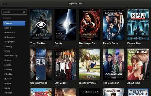 Time 4 popcorn, servicio de streaming de películas pirateadas