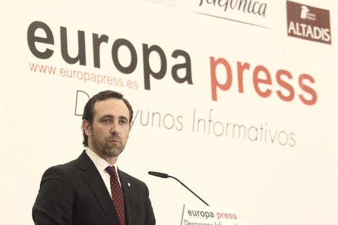 José Ramón Bauzá, Desayunos de Europa Press