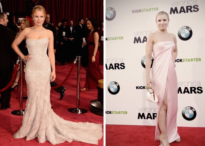 Orinar en un frasco y enseñar demasiado: los profblemas  Kristen Bell vestuario