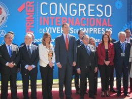 El Príncipe Felipe, este lunes en Sevilla