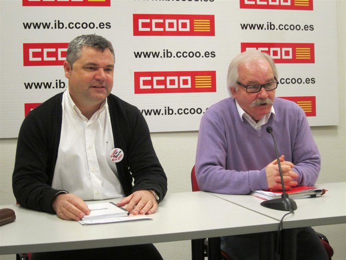 CCOO: Pep Ginard y ginés Díez