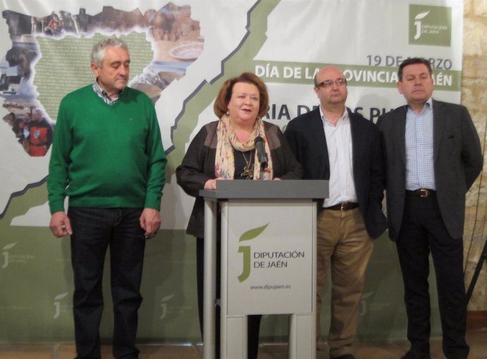 Rueda de prensa de presentación de la I Feria de los Pueblos de Jaén