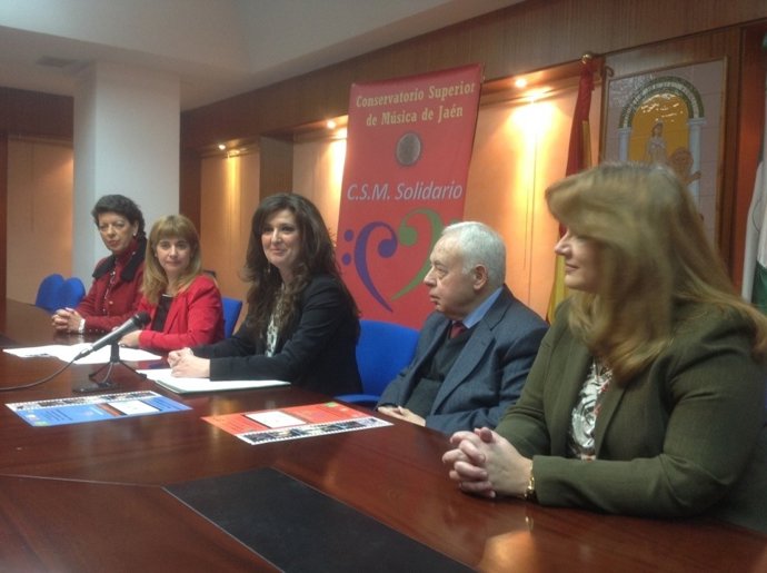 Presentación de dos conciertos solidarios del Conservatorio Superior de Jaén