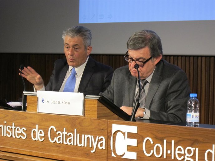 Valentí Pich y Joan B.Casas