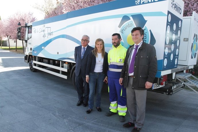 Punto limpio en Pinto