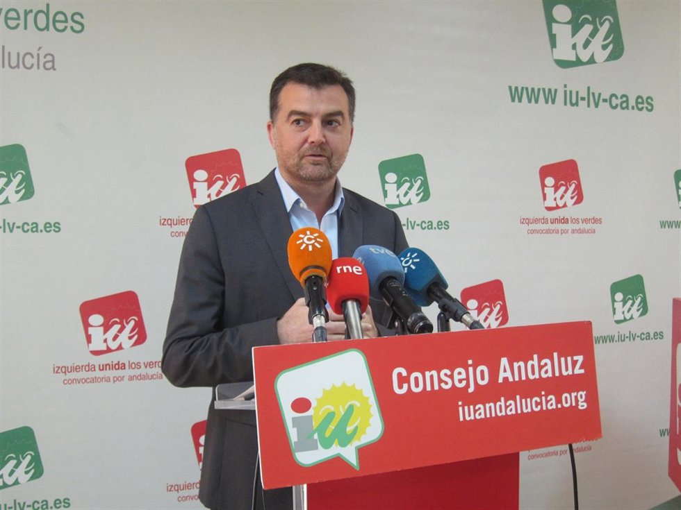 El coordinador general de IULV-CA, Antonio Maíllo