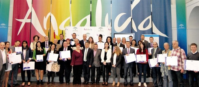 Acto de entrega de distinciones de calidad turística Sicted