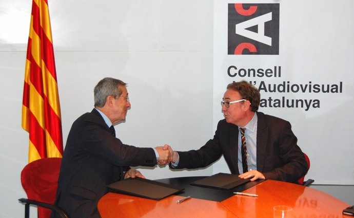 El CAC y el Clúster de la Indústria Audiovisual de Catalunya firman un convenio