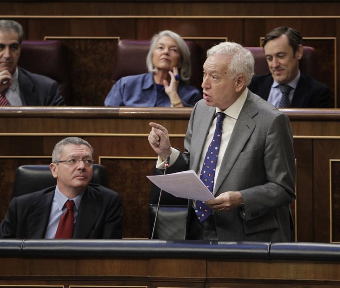 Alberto Ruiz Gallardón y José Manuel García Margallo