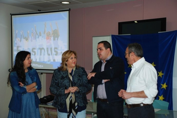 Inauguración de jornada informativa sobre programa Erasmus + en Jaén