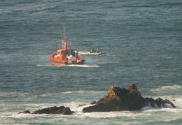 Búsqueda de los pescadores del barco 'Santa Ana' en el Cabo Peñas