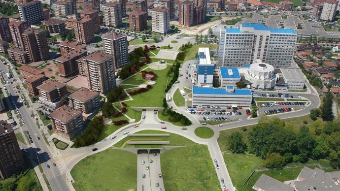 Infografía parque Cazona