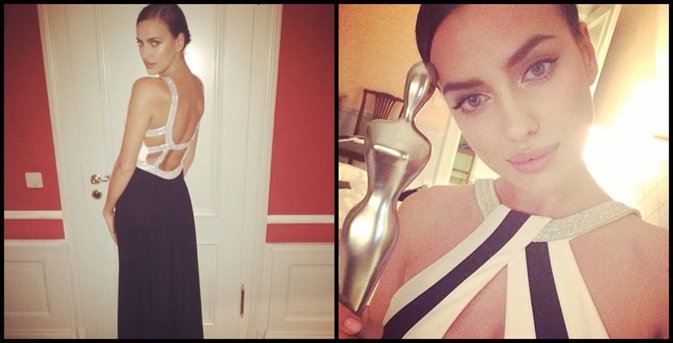La belleza de Irina Shayk se lleva un premio