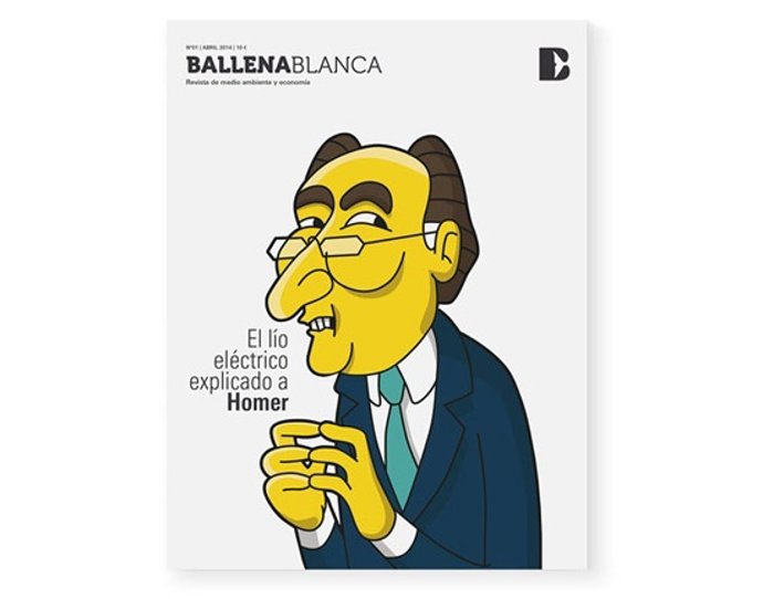 Portada del primer número de 'Ballena Blanca'