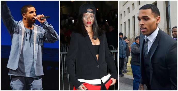 Drake dispuesto a salir con Rihanna pero si deja de hablar con Chris Brown