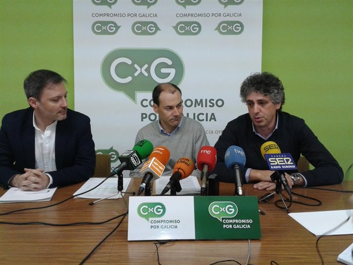 Xoán Bascuas, Xan Jardón y Xosé Manuel Pérez Bouza