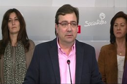 Secretario General PSOE Extremadura, Guillermo Fernández Vara