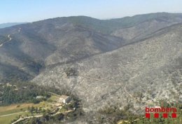 Incendio de Vall-llobrega