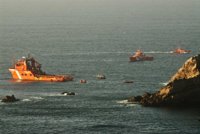 La búsqueda de los dos desaparecidos del 'Santa Ana' se centrará en dos camarotes y el pabellón de víveres