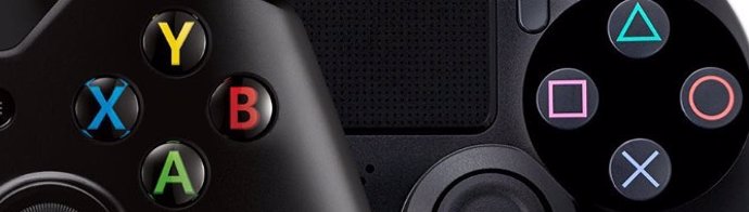 Contraste de los mandos de la Xbox One y la PS4