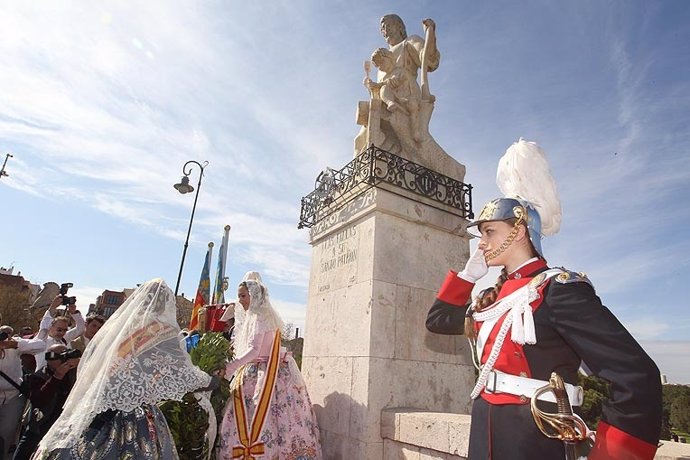 Imagen de archivo de la ofrenda a San José el día de su fiesta