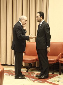 Jorge Fernández Díaz y Antonio Hernando