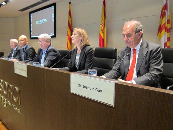 M.Valls, J.García-Legaz, J.Cornet, M.Del Corral y J.Gay de Montellà