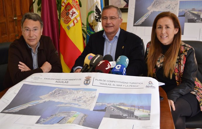 Presentación del nuevo Paseo Marítimo para el Puerto Pesquero de Águilas 