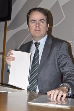 El portavoz del Gobierno de Aragón, Roberto Bermúdez de Castro. 