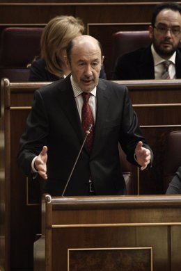Alfredo Pérez Rubalcaba. Sesión de control al Gobierno