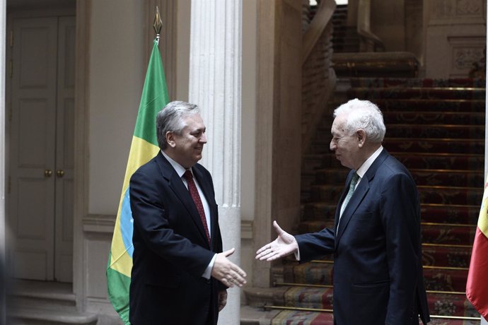 El ministro de Asuntos Exteriores, José Manuel García Margallo y ministro Brasil