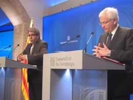 Francesc Homs, Ferran Mascarell, consellers de la Generalitat