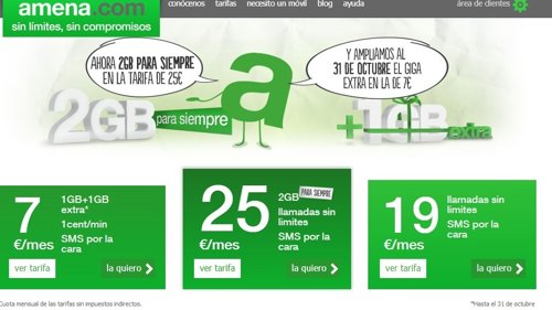 Operadora low-cost de Orange amena.Com
