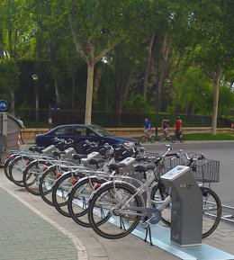 Estación aparca-bicicletas