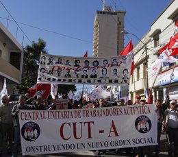 El sindicato paraguayo Central Unitaria de Trabajadores (CUT).