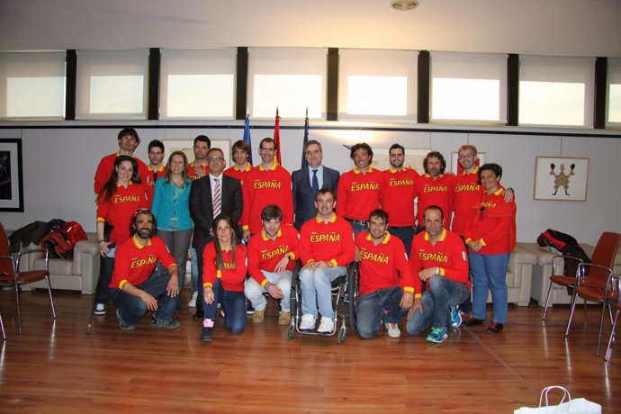 Los paralímpicos españoles, recibidos en el CSD