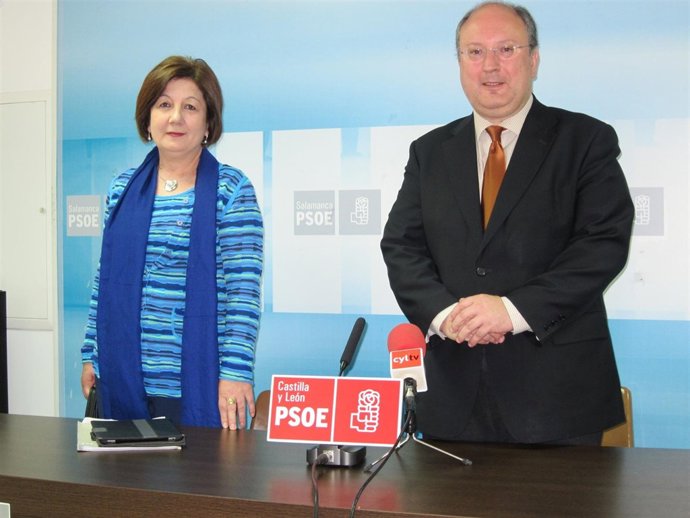  Los Socialistas Salmantinos Enrique Cabero Y Rosa López