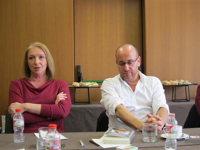 Los autores de 'El marqués y la esvástica' R.Sala Rose y P.Garcia-Planas