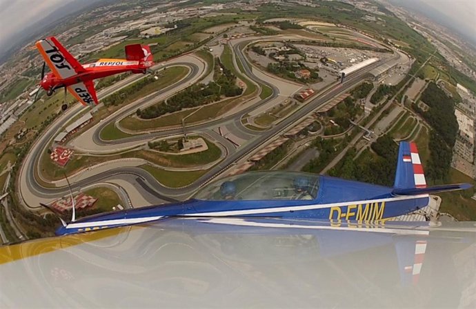Circuito de Montmeló desde el aire