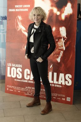Directora Claire Denis. Presentación de película 'Los Canallas'
