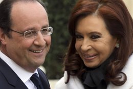Hollande y Kirchner 