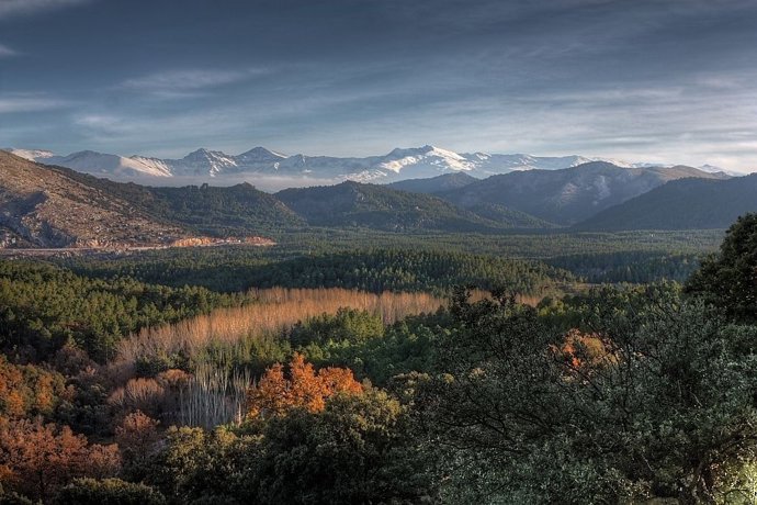 Paisaje de Sierra Nevada