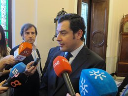 Juan Manuel Moreno, presidente del PP-A